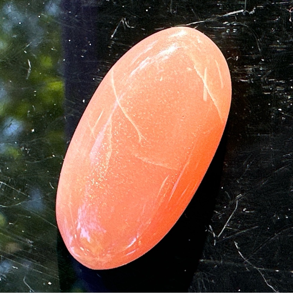 17.03ct Natural Orange Color MoonStone Cabochon Lot - Picture 12 of 17